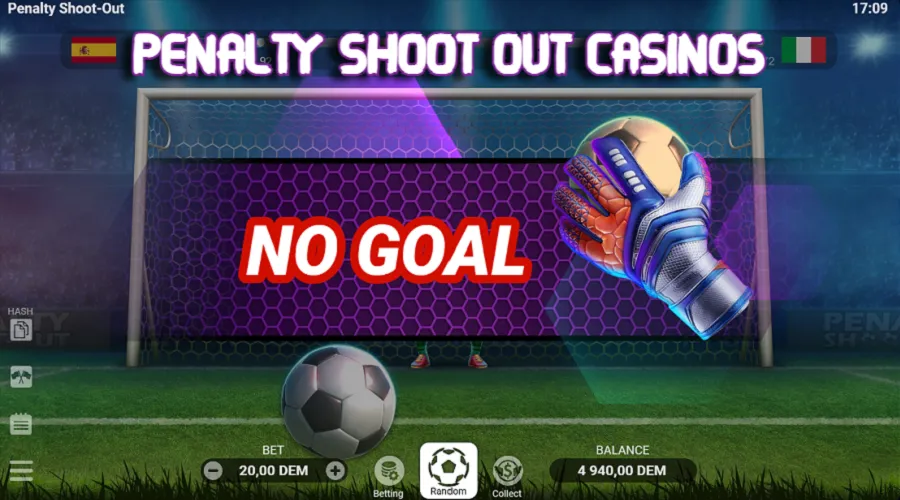 Penalty Shoot Out por Dinero