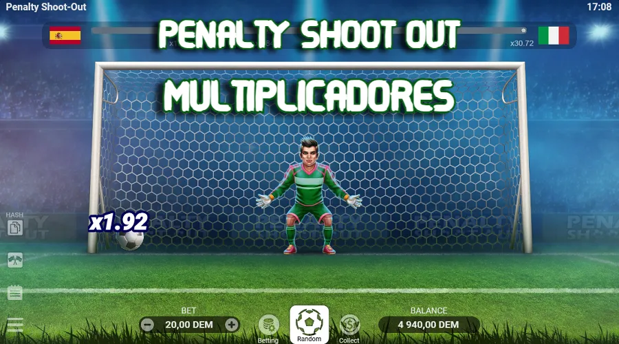 Penalty Shootout casinos